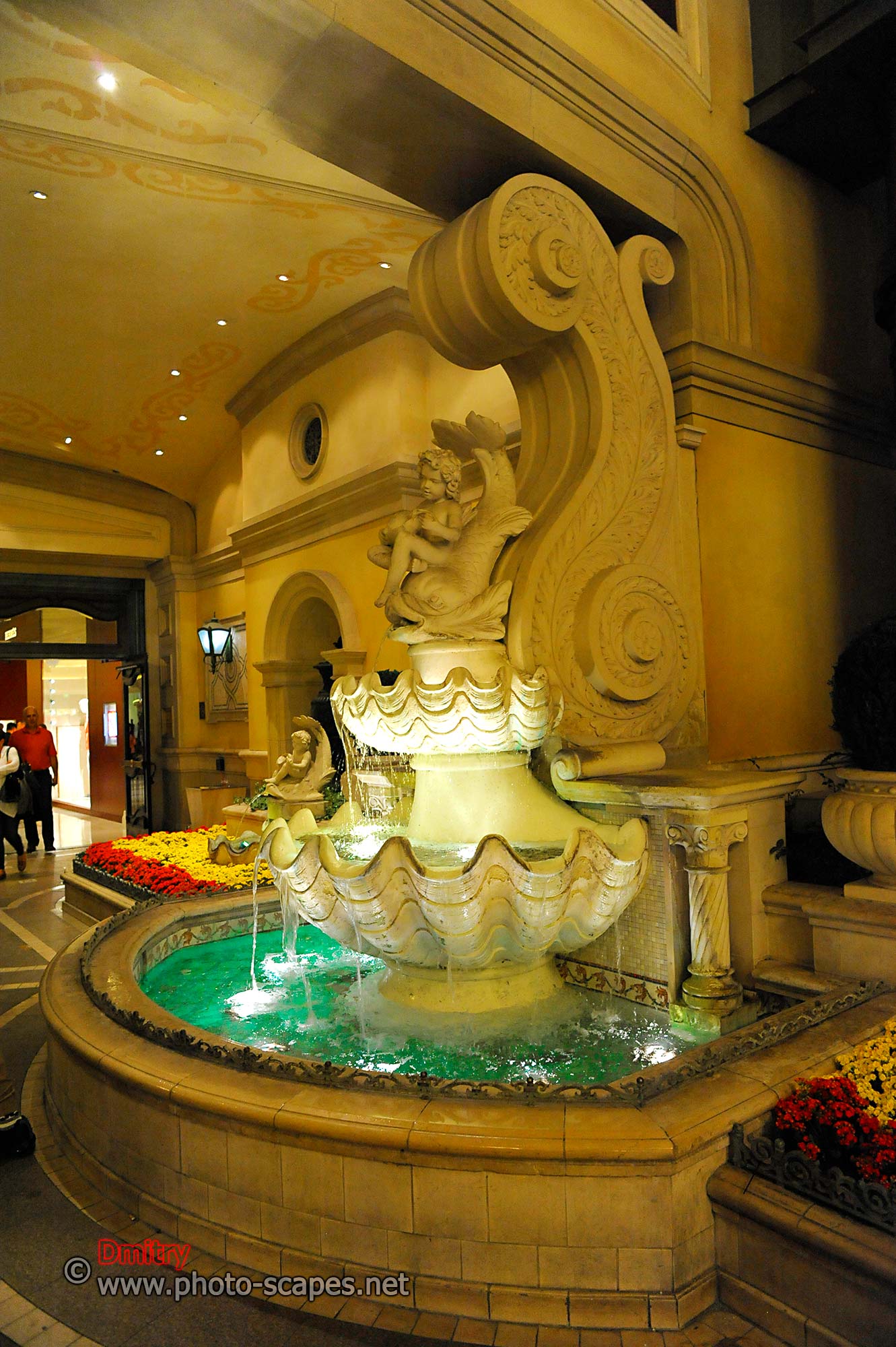 Bellagio Hotel and Casino внутри, Лас-Вегас